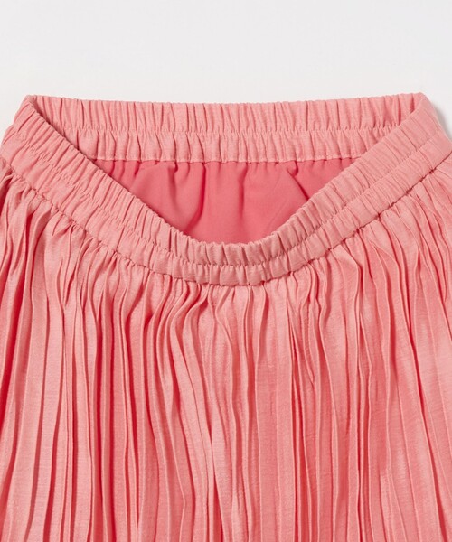 CITEN(シテン)の「<CITEN>プリーツナロースカート(スカート・レディース・ライトピンク/イエロー/ブラック・M/S)」の16枚目の写真