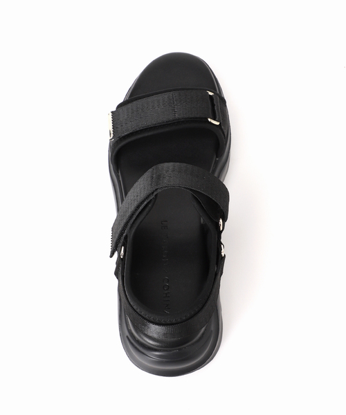 ルタロン COHINA×LE TALONコンビベルトスニーカーサンダル M LE TALONコラボ】コンビベルトスニーカーサンダル | 小柄・低