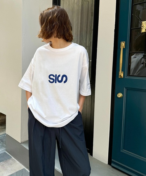   Jeans レディース Tシャツ 半袖 Diffused Monologo s-musee_370531064