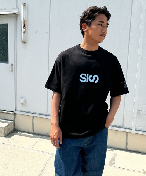 CANAL JEAN（キャナルジーン）の「1975 TOKYO　SIS半袖Tシャツ（Tシャツ/カットソー・レディース・ホワイト/ブラック/ミックスグレー・LARGE/MEDIUM）」の2枚目の写真