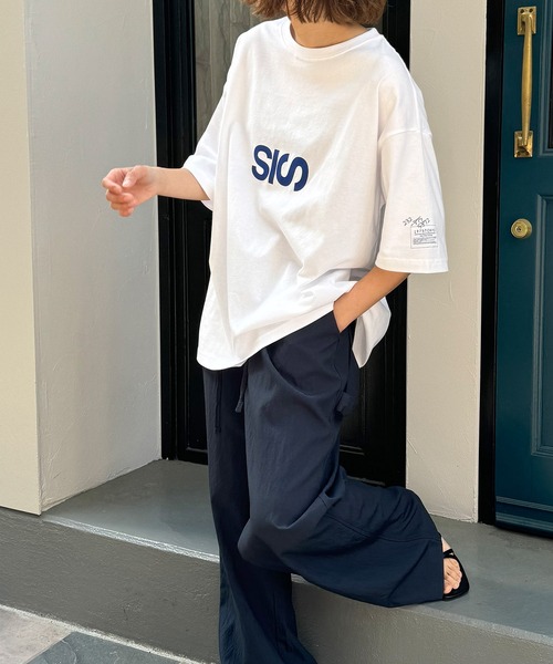 CANAL JEAN（キャナルジーン）の「1975 TOKYO　SIS半袖Tシャツ（Tシャツ/カットソー・レディース・ホワイト/ブラック/ミックスグレー・LARGE/MEDIUM）」の15枚目の写真