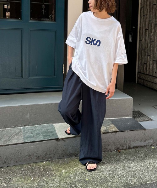 CANAL JEAN（キャナルジーン）の「1975 TOKYO　SIS半袖Tシャツ（Tシャツ/カットソー・レディース・ホワイト/ブラック/ミックスグレー・LARGE/MEDIUM）」の17枚目の写真