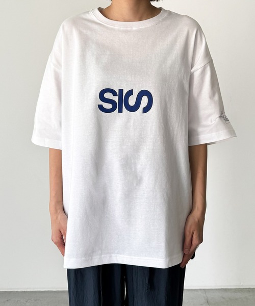 CANAL JEAN（キャナルジーン）の「1975 TOKYO　SIS半袖Tシャツ（Tシャツ/カットソー・レディース・ホワイト/ブラック/ミックスグレー・LARGE/MEDIUM）」の10枚目の写真