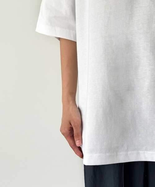 CANAL JEAN（キャナルジーン）の「1975 TOKYO　SIS半袖Tシャツ（Tシャツ/カットソー・レディース・ホワイト/ブラック/ミックスグレー・LARGE/MEDIUM）」の14枚目の写真