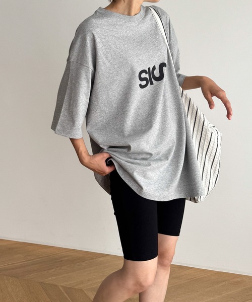 CANAL JEAN（キャナルジーン）の「1975 TOKYO　SIS半袖Tシャツ（Tシャツ/カットソー・レディース・ホワイト/ブラック/ミックスグレー・LARGE/MEDIUM）」の18枚目の写真