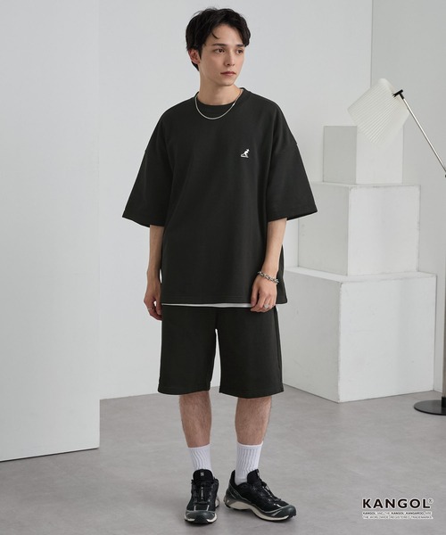 KANGOL/カンゴール 別注 セットアップ ロゴワンポイント刺繍