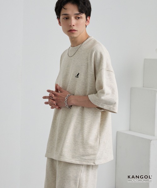 KANGOL/カンゴール 別注 セットアップ ロゴワンポイント刺繍