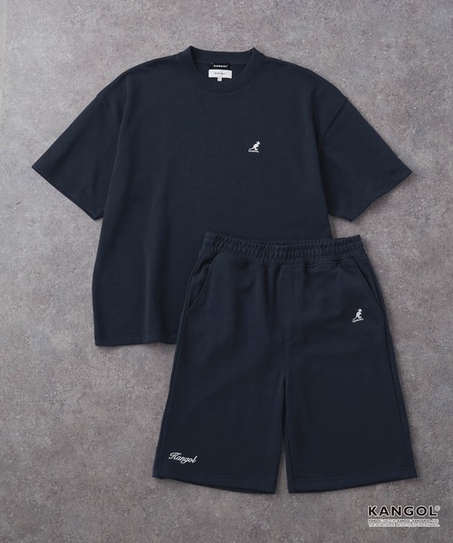 KANGOL/カンゴール 別注 セットアップ ロゴワンポイント刺繍