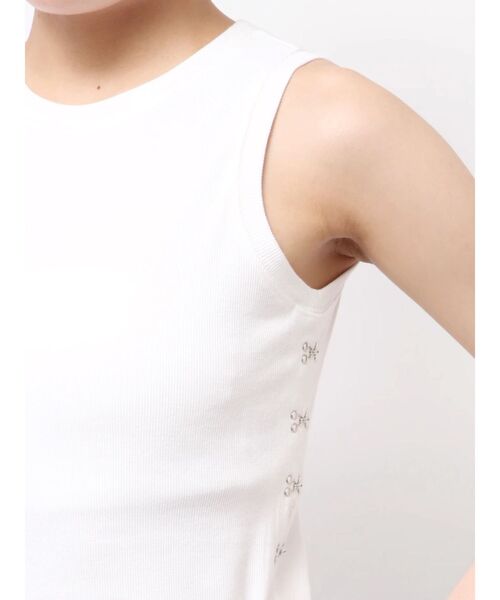 MURUA（ムルーア）の「サイドホックリブカットソー（Tシャツ/カットソー・レディース・ブラック/ホワイト/オレンジ・FREE）」の18枚目の写真