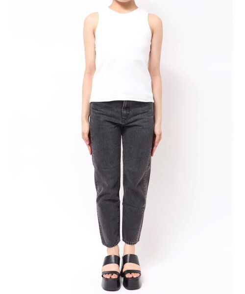 MURUA（ムルーア）の「サイドホックリブカットソー（Tシャツ/カットソー・レディース・ブラック/ホワイト/オレンジ・FREE）」の22枚目の写真