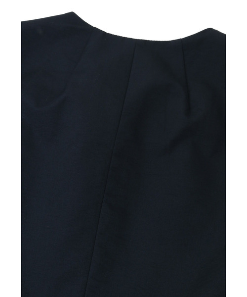 1er Arrondissement（プルミエアロンディスモン）の「コットンナイロンタフタペプラムジレ（その他アウター・レディース・ブルー系その他3/ベージュ・36/38）」の22枚目の写真