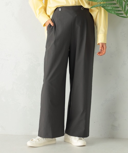 まとめ買い専用　値下げ　パンツ XWFSG10H2 BLACK LABEL シグネチャー360N ロゴバンド 4分丈