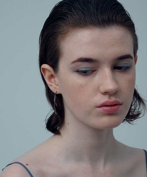 and cloud(アンドクラウド)の「Ink Skinny Pierce L(ピアス(両耳用)・レディース・シルバー/ブラック・FREE)」の11枚目の写真