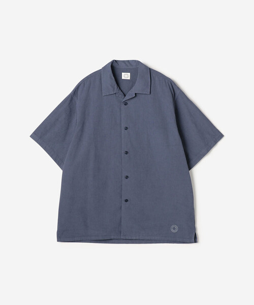 ★最終値下げ★ ほぼ新品【ORCIVAL】コットン レギュラーカラー 半袖シャツ ORCIVAL（オーシバル）の「ORCIVAL | コットンポプリン オープンカラー