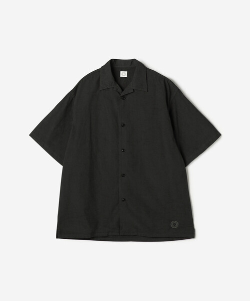 ORCIVAL | コットンポプリン オープンカラー半袖シャツ MEN