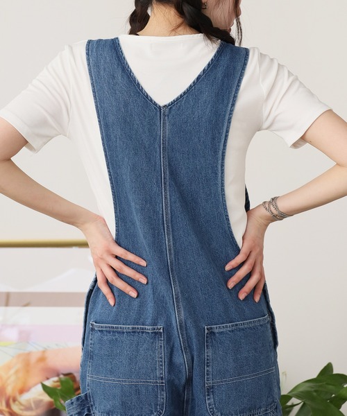 PENNEYS(ぺニーズ)の「PENNEYS/ペニーズ 10OZ 50S OVERALL オーバーオール メンズ 夏物 夏服(サロペット/オーバーオール・メンズ・ブルー・L/M)」の4枚目の写真