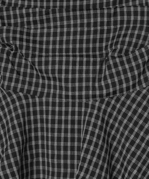 3.3 Field Trip （3.3フィールドトリップ）の「3.3 Field Trip／ストールチェックビスチェ（シャツ/ブラウス・レディース・ネイビー/ホワイト/ブラック/ブラウン/ブラック系1・FREE）」の17枚目の写真