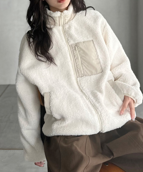 セール】【Good Riddance】スタンド ボア ブルゾン（ブルゾン）｜Good