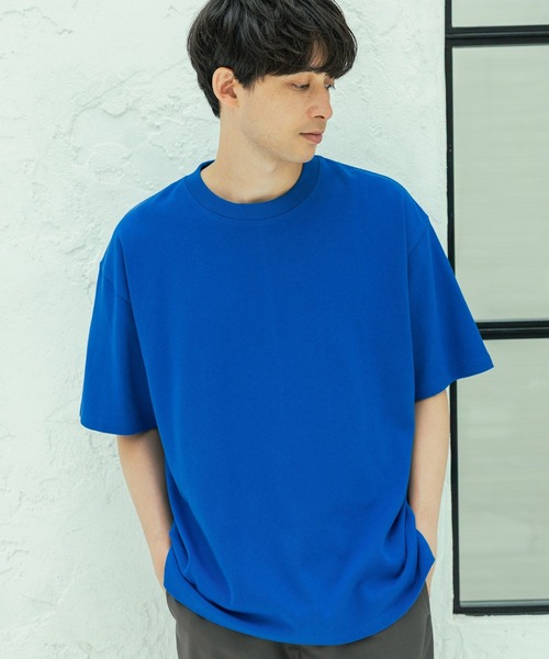 LAKOLE(ラコレ)の「コレタフ半袖T/494888(Tシャツ/カットソー・メンズ・ライトグレー/ホワイト/ブルー/イエロー/オレンジ/ブラック・MEDIUM/LARGE)」の4枚目の写真