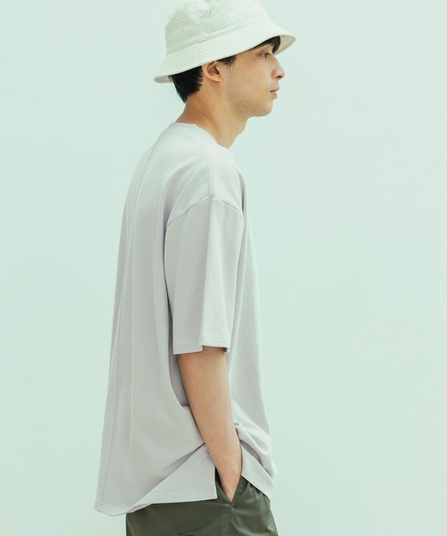 LAKOLE(ラコレ)の「コレタフ半袖T/494888(Tシャツ/カットソー・メンズ・ライトグレー/ホワイト/ブルー/イエロー/オレンジ/ブラック・MEDIUM/LARGE)」の3枚目の写真