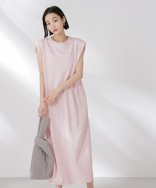 セール】STORATECH 機能素材タックスリーブカットワンピース