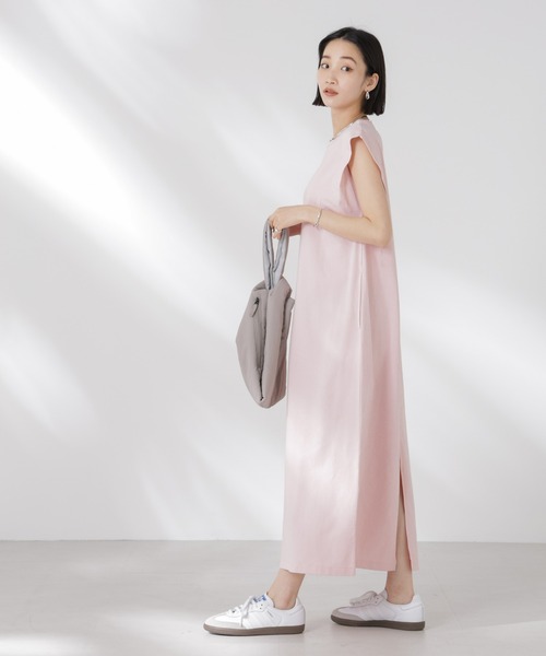 セール】STORATECH 機能素材タックスリーブカットワンピース