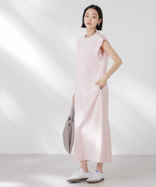 FancyHospitalカットワンピース セール】STORATECH 機能素材タックスリーブカットワンピース