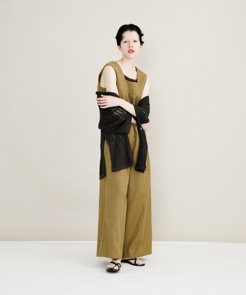サロペット・オーバーオール・オールインワン ENFOLD Salopette Overall ENFOLD Salopette Overall