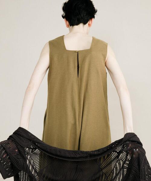 LAATO(ラート)の「salopette(サロペット/オーバーオール・レディース・キャメル/ネイビー・FREE)」の22枚目の写真