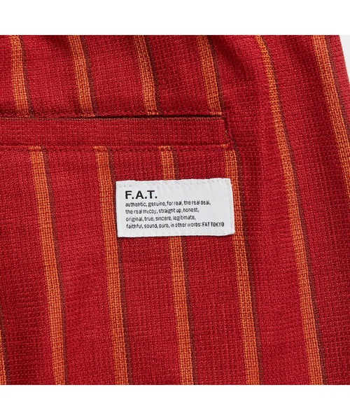 FAT（エフエイティー）の「F.A.T. HALFWEAVE（エフエイティー ハーフウィーブ）（その他パンツ・メンズ・グリーン/レッド・SKINNY(L)/FAT(XL)/TITCH(M)）」の16枚目の写真