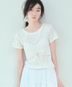 hazyl レースドッキングトップス lace docking tops / レースドッキングトップス（Tシャツ/カットソー