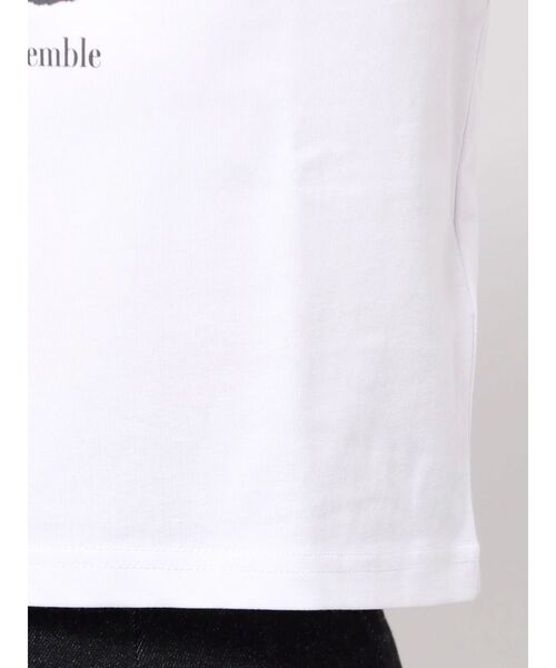 MERCURYDUO（マーキュリーデュオ）の「CATプリントリボンTシャツ（Tシャツ/カットソー・レディース・ベビーピンク/ライトブルー/オフホワイト・FREE）」の18枚目の写真