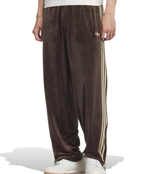 adidas FIREBIRD VELOUR TRACK PANT ブラウン新品 adidas FIREBIRD VELOUR TRACK PANTS / アディダス ファイヤーバード