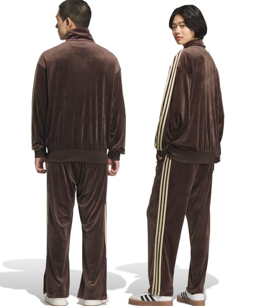 adidas FIREBIRD VELOUR TRACK PANT ブラウン新品 adidas FIREBIRD VELOUR TRACK PANTS / アディダス ファイヤーバード