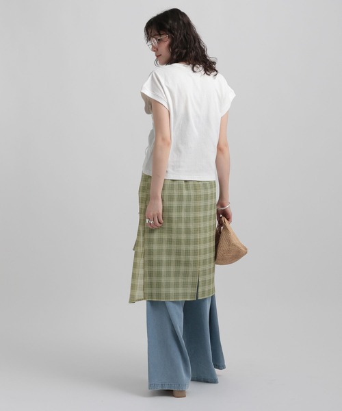 GEORGE'S(ジョージズ)の「シアーチェックスカート(スカート・レディース・ライトグリーン/ブルー/イエロー・SMALL/MEDIUM)」の7枚目の写真