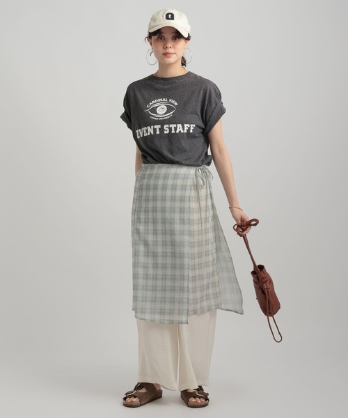 GEORGE'S(ジョージズ)の「シアーチェックスカート(スカート・レディース・ライトグリーン/ブルー/イエロー・SMALL/MEDIUM)」の15枚目の写真