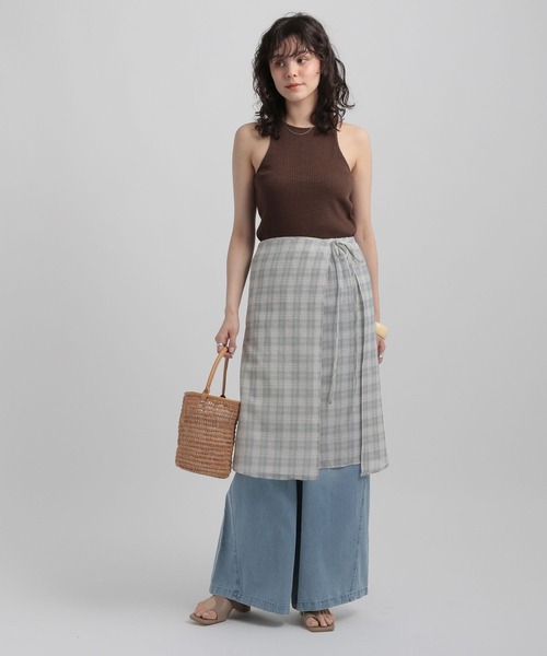 GEORGE'S(ジョージズ)の「シアーチェックスカート(スカート・レディース・ライトグリーン/ブルー/イエロー・SMALL/MEDIUM)」の18枚目の写真