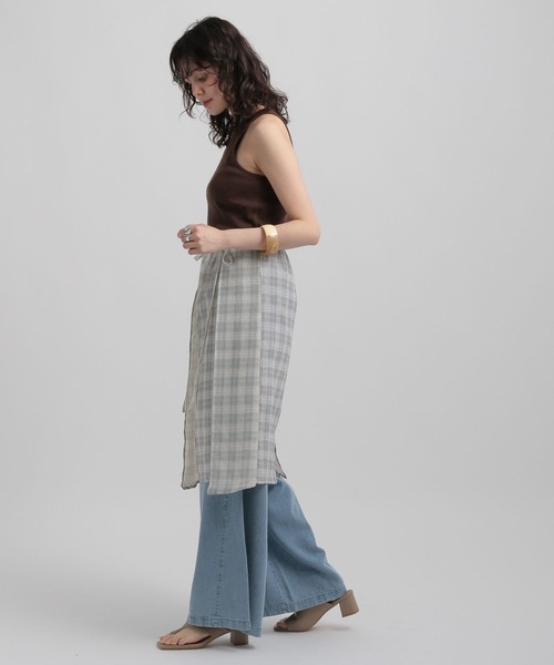 GEORGE'S(ジョージズ)の「シアーチェックスカート(スカート・レディース・ライトグリーン/ブルー/イエロー・SMALL/MEDIUM)」の20枚目の写真