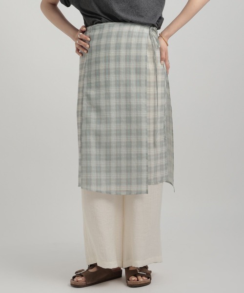 GEORGE'S(ジョージズ)の「シアーチェックスカート(スカート・レディース・ライトグリーン/ブルー/イエロー・SMALL/MEDIUM)」の22枚目の写真