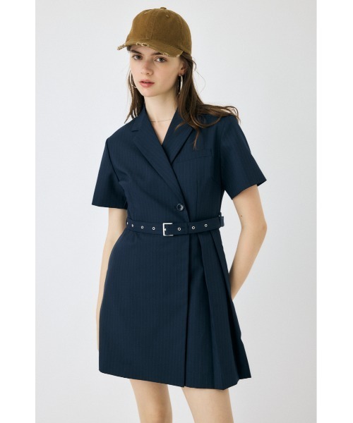 m*u様 moussy BELTED BLAZER ミニドレス MOUSSY | BELTED BLAZER ミニドレス (ワンピース(ミニ