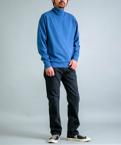 OMNIGOD mens / オムニゴッド ] 8/天竺 ハイネックチューブトレーナー