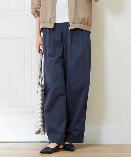 自由区（ジユウク）の「オルダージュタイプライター パンツ（その他パンツ・レディース・ピンク系/ダルブルー系/オリーブ系・40/38）」の3枚目の写真