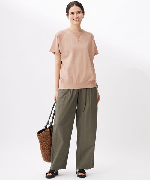 自由区（ジユウク）の「オルダージュタイプライター パンツ（その他パンツ・レディース・ピンク系/ダルブルー系/オリーブ系・40/38）」の11枚目の写真