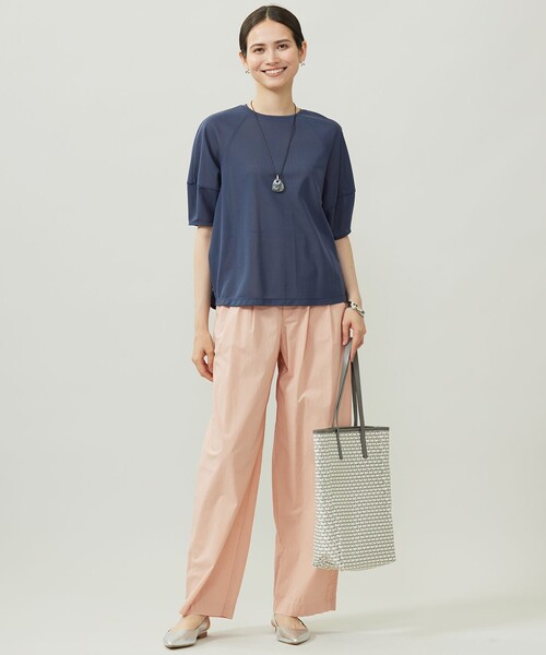 自由区（ジユウク）の「オルダージュタイプライター パンツ（その他パンツ・レディース・ピンク系/ダルブルー系/オリーブ系・40/38）」の13枚目の写真