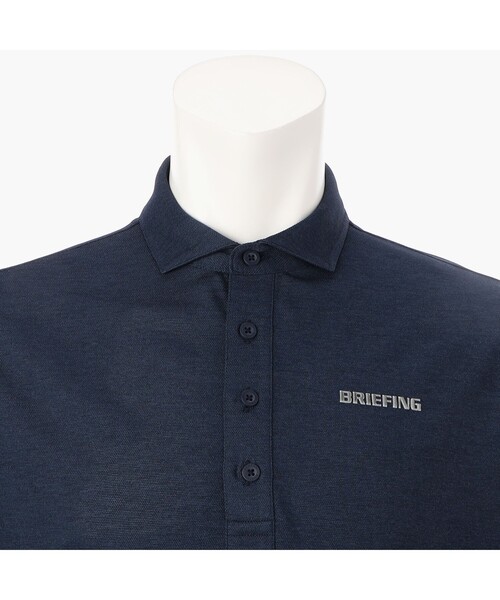 美品 ブリーフィングゴルフ BRIEFINGポロシャツ Sサイズ ブルー BRIEFING GOLF セール20%OFF 日本正規品 ブリーフィング ゴルフ
