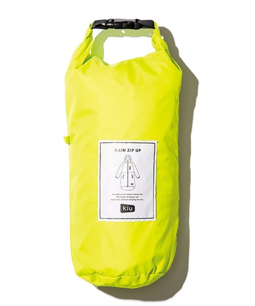 KiU（キウ）の「キウ KiU RAIN ZIP UP レインジップアップ（レインコート/ポンチョ・レディース・ブラック/オフホワイト/カーキ/ベージュ・S）」の18枚目の写真