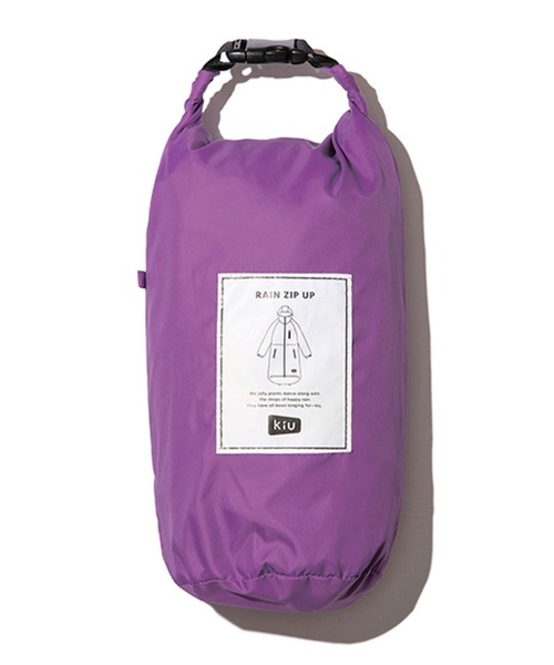 KiU（キウ）の「キウ KiU RAIN ZIP UP レインジップアップ（レインコート/ポンチョ・レディース・ブラック/オフホワイト/カーキ/ベージュ・S）」の20枚目の写真