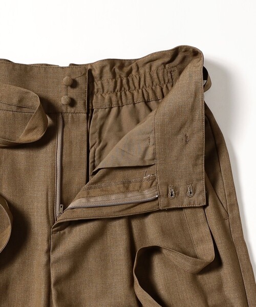 B:MING by BEAMS（ビーミングバイビームス）の「ウエスト デザイン パンツ（S～M）（その他パンツ・レディース・ブラック/ブラウン・MEDIUM/SMALL）」の4枚目の写真