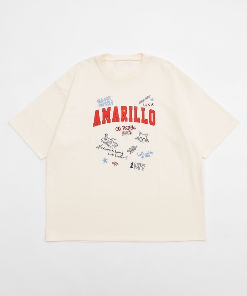WEGO(ウィゴー)の「WEGO/接触冷感フロッキープリントグラフィックT(Tシャツ/カットソー・メンズ・ネイビー/ホワイト・MEDIUM/LARGE)」の12枚目の写真