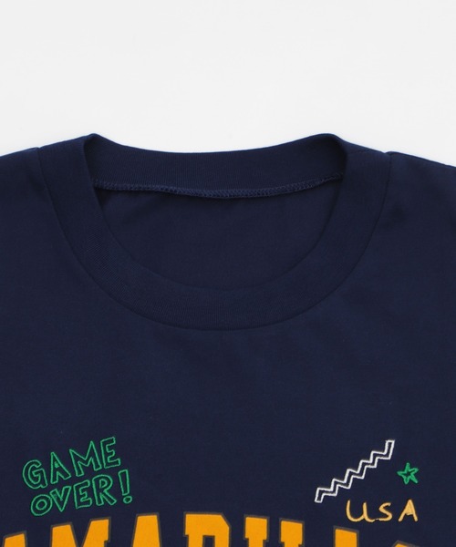 WEGO(ウィゴー)の「WEGO/接触冷感フロッキープリントグラフィックT(Tシャツ/カットソー・メンズ・ネイビー/ホワイト・MEDIUM/LARGE)」の15枚目の写真